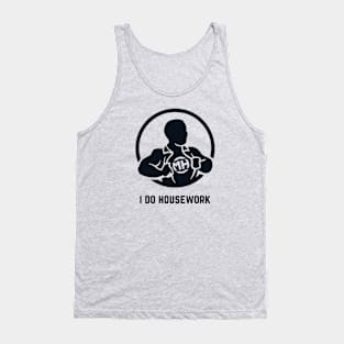 Front: I Do Housework Back: Husband of the Year Tank Top